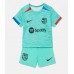 Lacne Dětský Futbalové dres Barcelona Robert Lewandowski #9 2023-24 Krátky Rukáv - Tretina (+ trenírky)